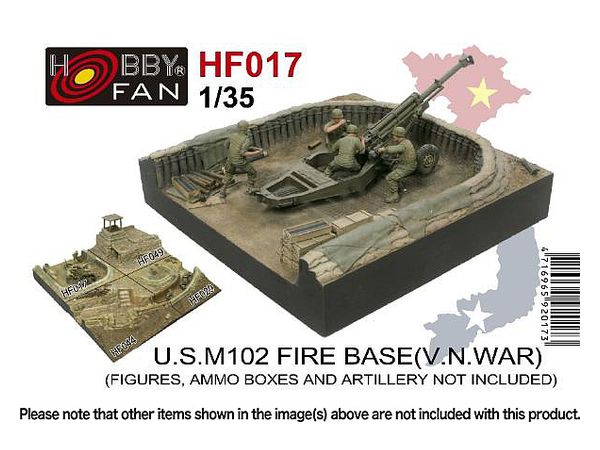 US M102 Fire Base Vietnam War