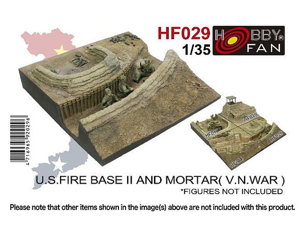 US Fire Base II And Mortar Vietnam War
