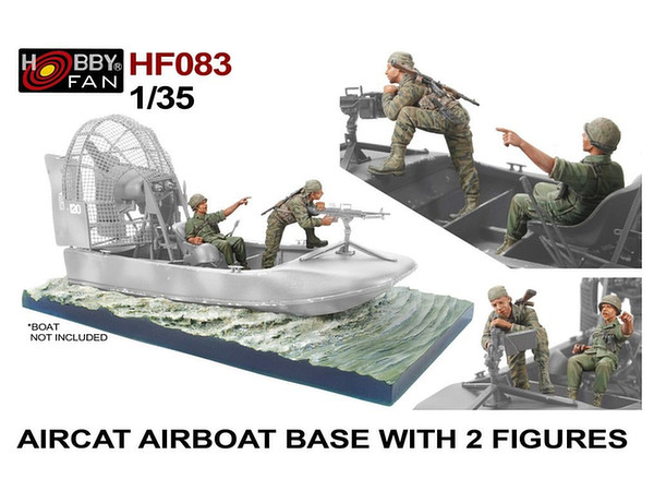Air Cat Air Port Crew 2 Figure & Diorama Base