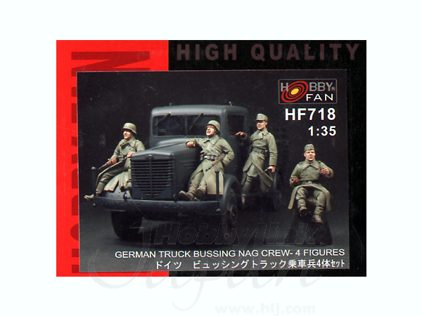 German Truck Bussing NAG Crew (4 Figures)