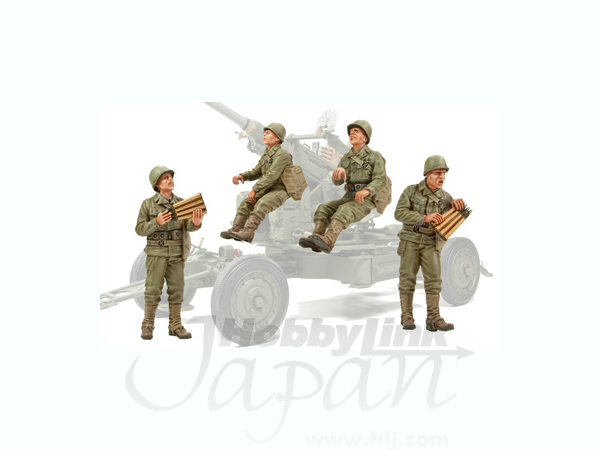 WWII Bofors Gun Crew (1) 4pcs