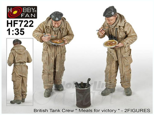 British Tank Crew Meals For Victory 2pcs