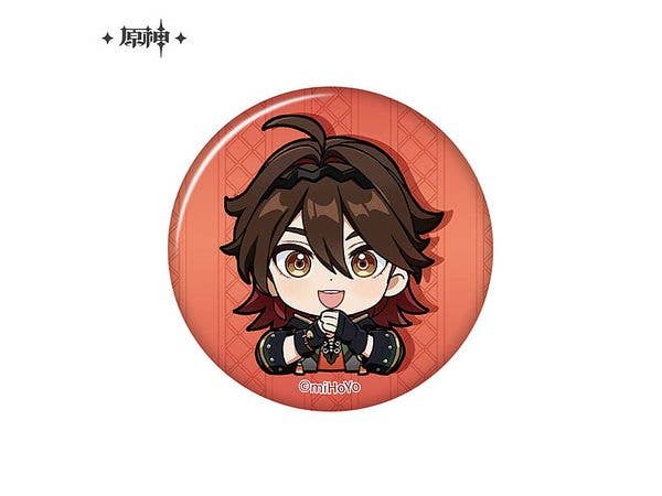 Genshin Impact: Deformed Stamp Series Badge by Liyue Port Jiaming