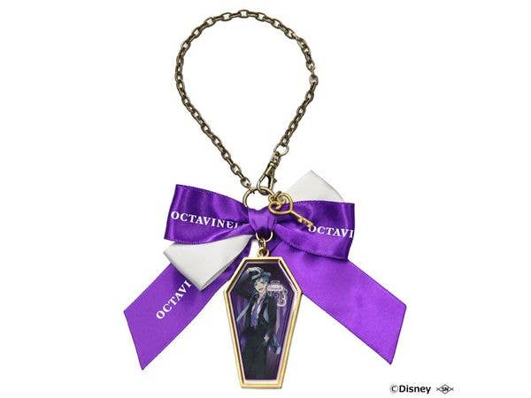 Disney Twisted Wonderland Ribbon Bag Charm - Floyd Leech
