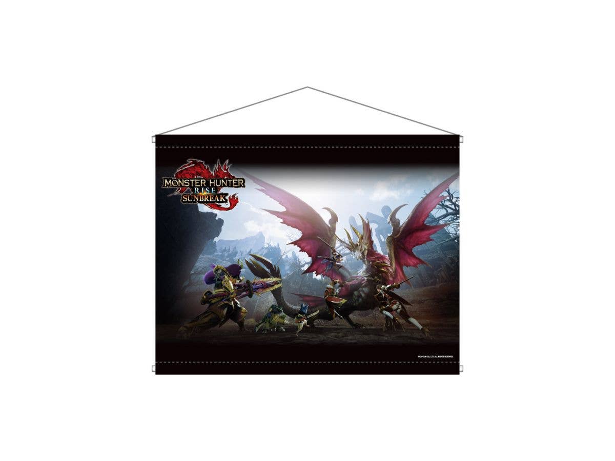 Monster Hunter Rise: Sunbreak B2 Tapestry 3. Main Visual