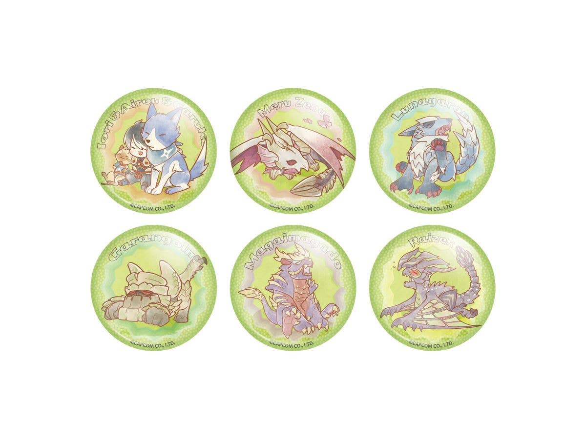 Monster Hunter Rise: Sunbreak Deformed Trading Badges 1 Box Of 6