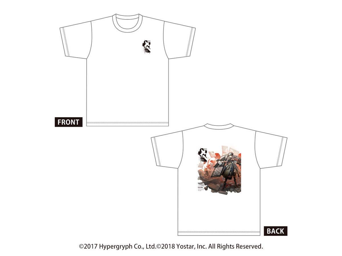 Arknights Coordinated T-shirt Saria Size L