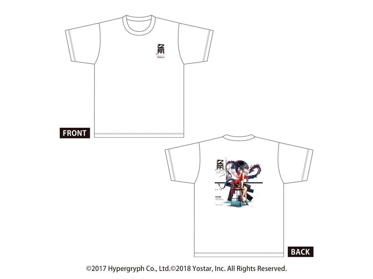 Arknights Coordinated T-Shirt Chen Size M