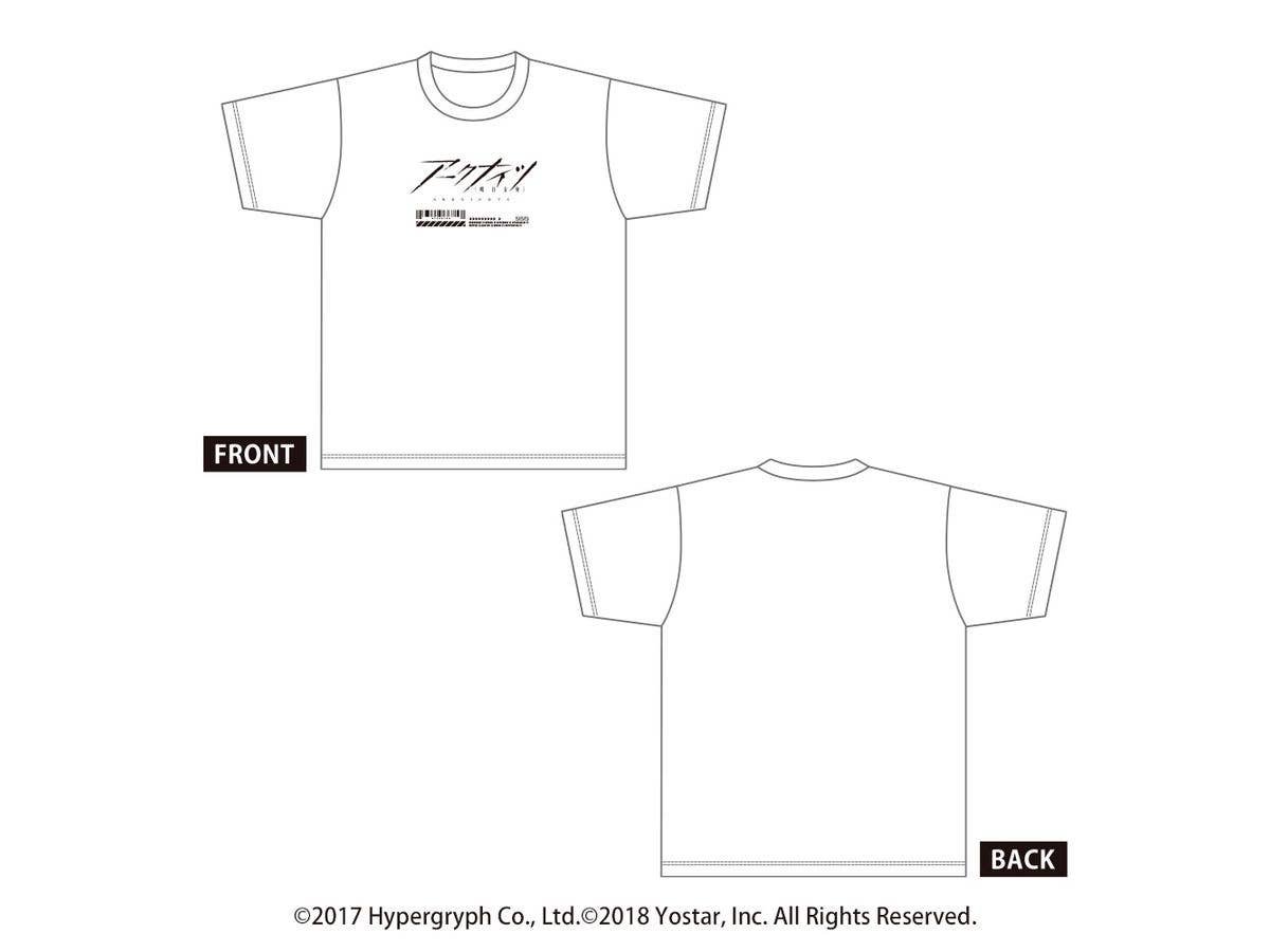 Arknights T-shirt Title Logo M size