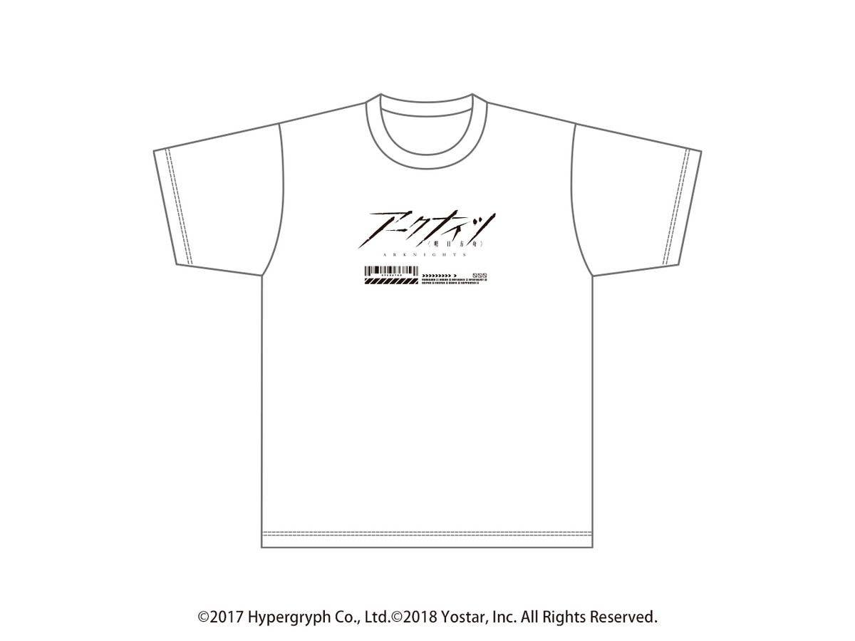 Arknights T-shirt Title Logo M size