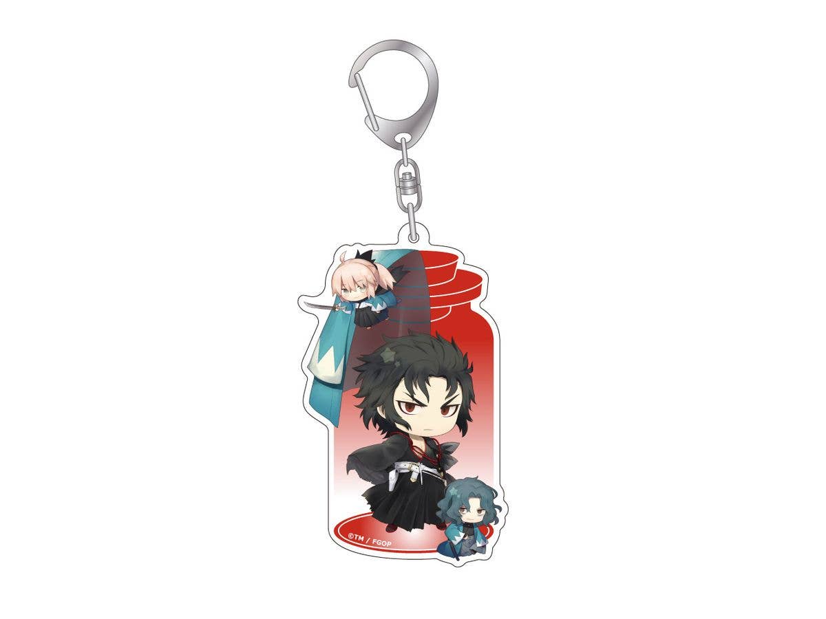 Fate/Grand Order: Charatoria Acrylic Keychain Berserker / Hijikata Toshizo