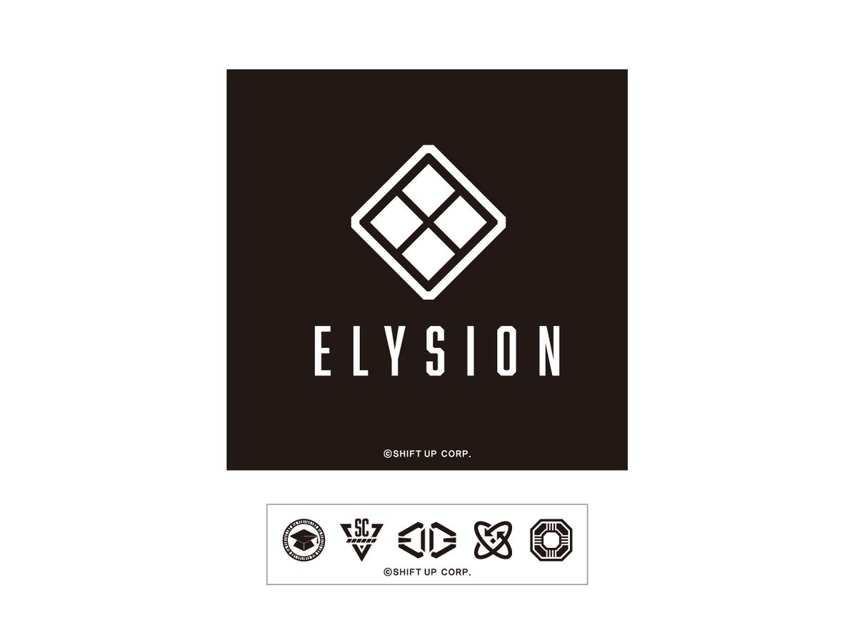 Nikke Goddess of Victory: Logo Sticker Elysion