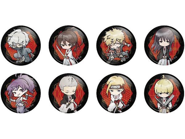 Hell's Paradise: Jigokuraku Brush Writing Can Badge 1Box (8pcs)