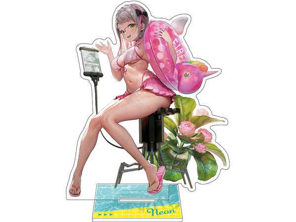Nikke Goddess of Victory: Acrylic Stand -summer- Neon