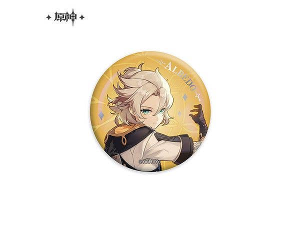 Genshin Impact: Prayer Illustration Series Character Badge Child of Chalk Albedo