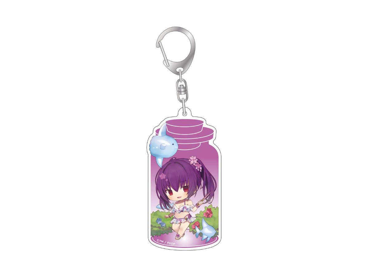 Fate/Grand Order: Charatoria Acrylic Keychain Ruler / Scathach-Skadi