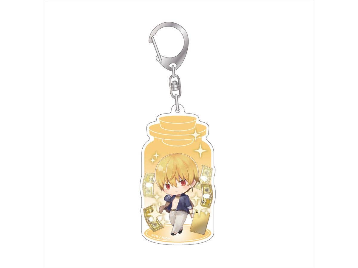 Fate/Grand Order: Charatoria Acrylic Keychain - Caster / Gilgamesh (Establishment)