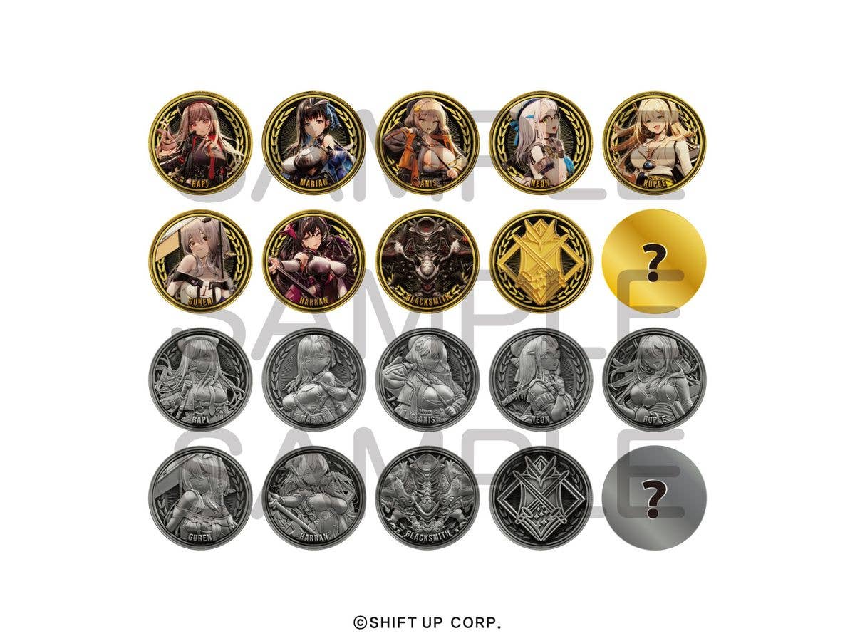 Goddess Of Victory: NIKKE: Medal Collection Vol.1: 1Box (20pcs)