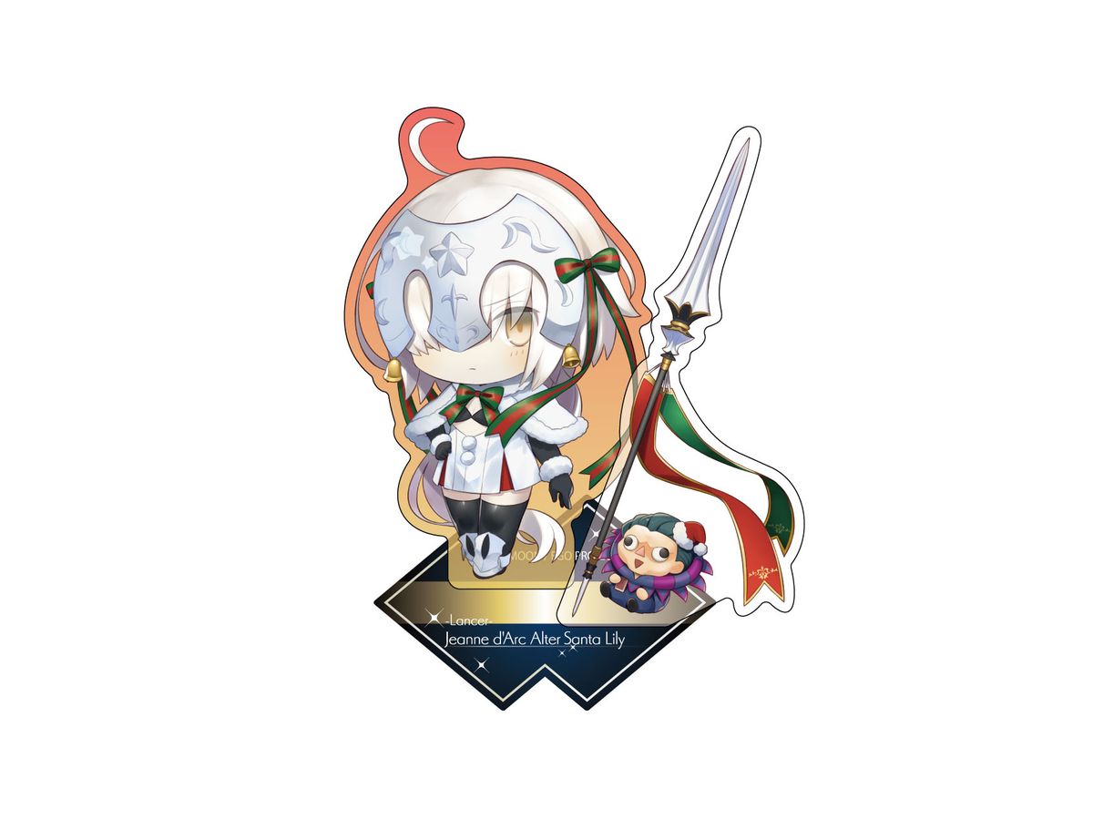 Fate / Grand Order: Charatoria Acrylic Stand Lancer / Jeanne D'Arc Alter Santa Lily