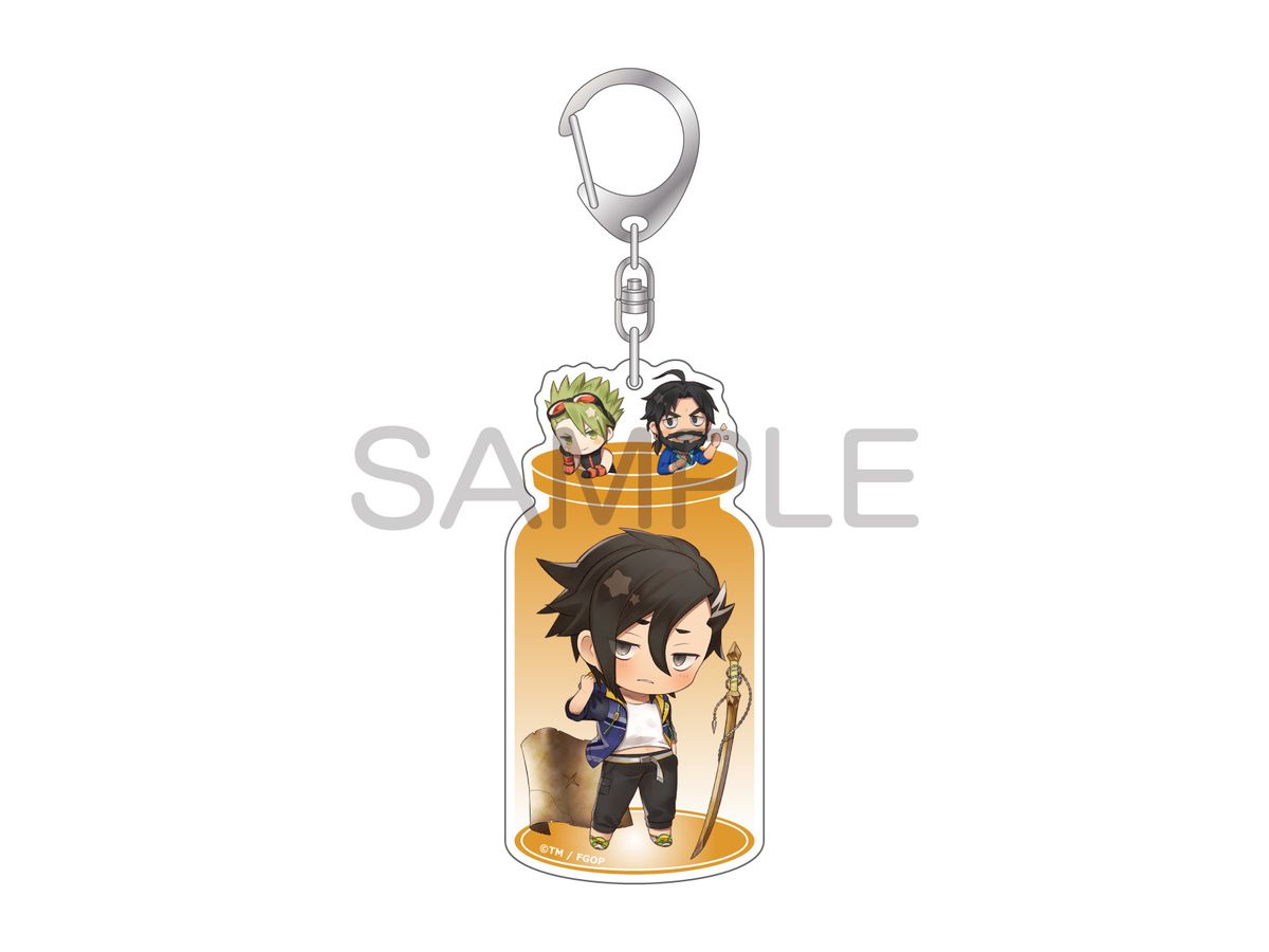 Fate / Grand Order: Charatoria Acrylic Keychain Rider / Mandricardo (Summer Sportswear)