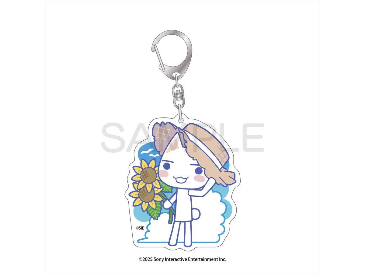 Dokodemo Issho: Together At The Sea Acrylic Keychain - Toro Summer Ver.