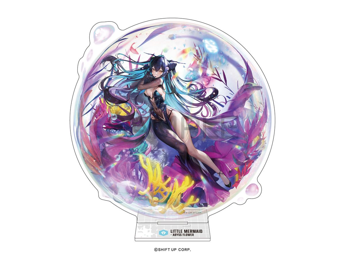 Goddess Of Victory: Nikke: Acrylic Stand Little Mermaid Abyss Flower