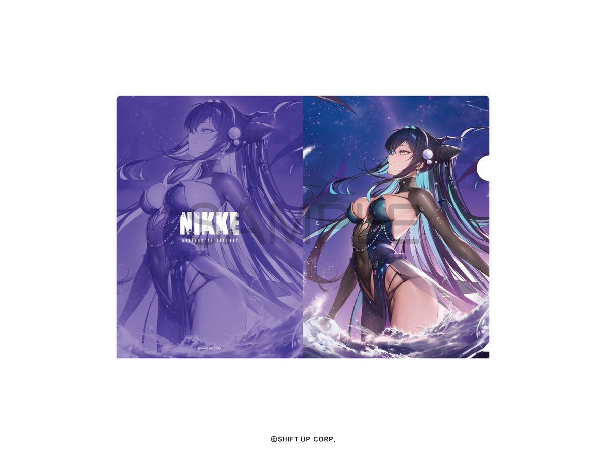 Goddess Of Victory: Nikke: Clear File Little Mermaid Abyss Flower