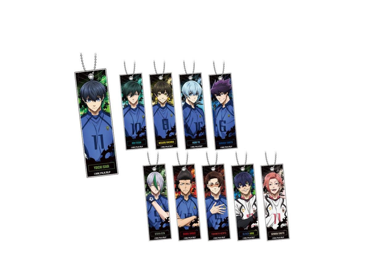 Blue Lock: Tsuikore Trading Acrylic Keychain Vol.1: 1 Box (10pcs)