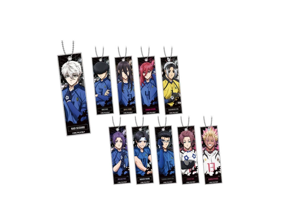 Blue Lock: Tsuikore Trading Acrylic Keychain Vol.2 1 Box 10Pcs