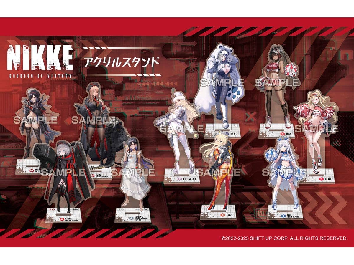 Goddess Of Victory: Nikke: Acrylic Stand Besty: Tactical Up