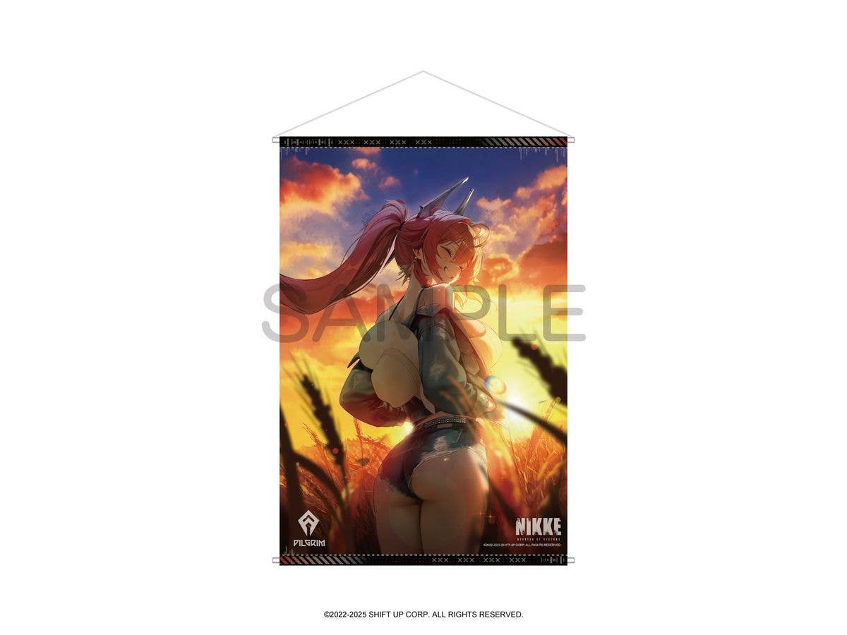 Goddess Of Victory: Nikke: B2 Tapestry Red Hood - Retro Days