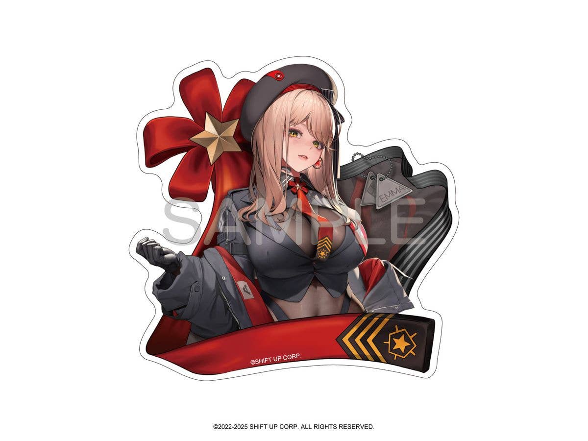 Goddess Of Victory: Nikke: Gun Girl Sticker Emma: Tactical Up