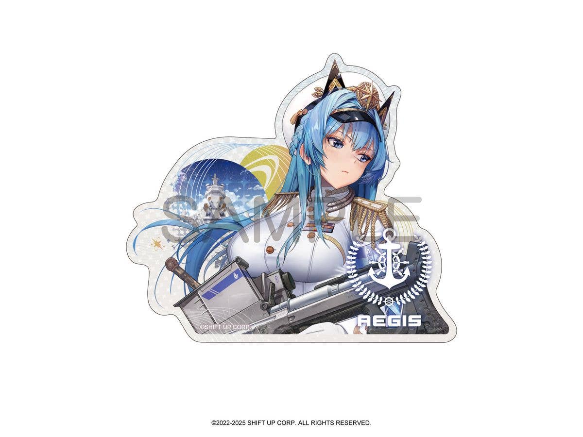 Goddess Of Victory: Nikke: Gun Girl Sticker Helm