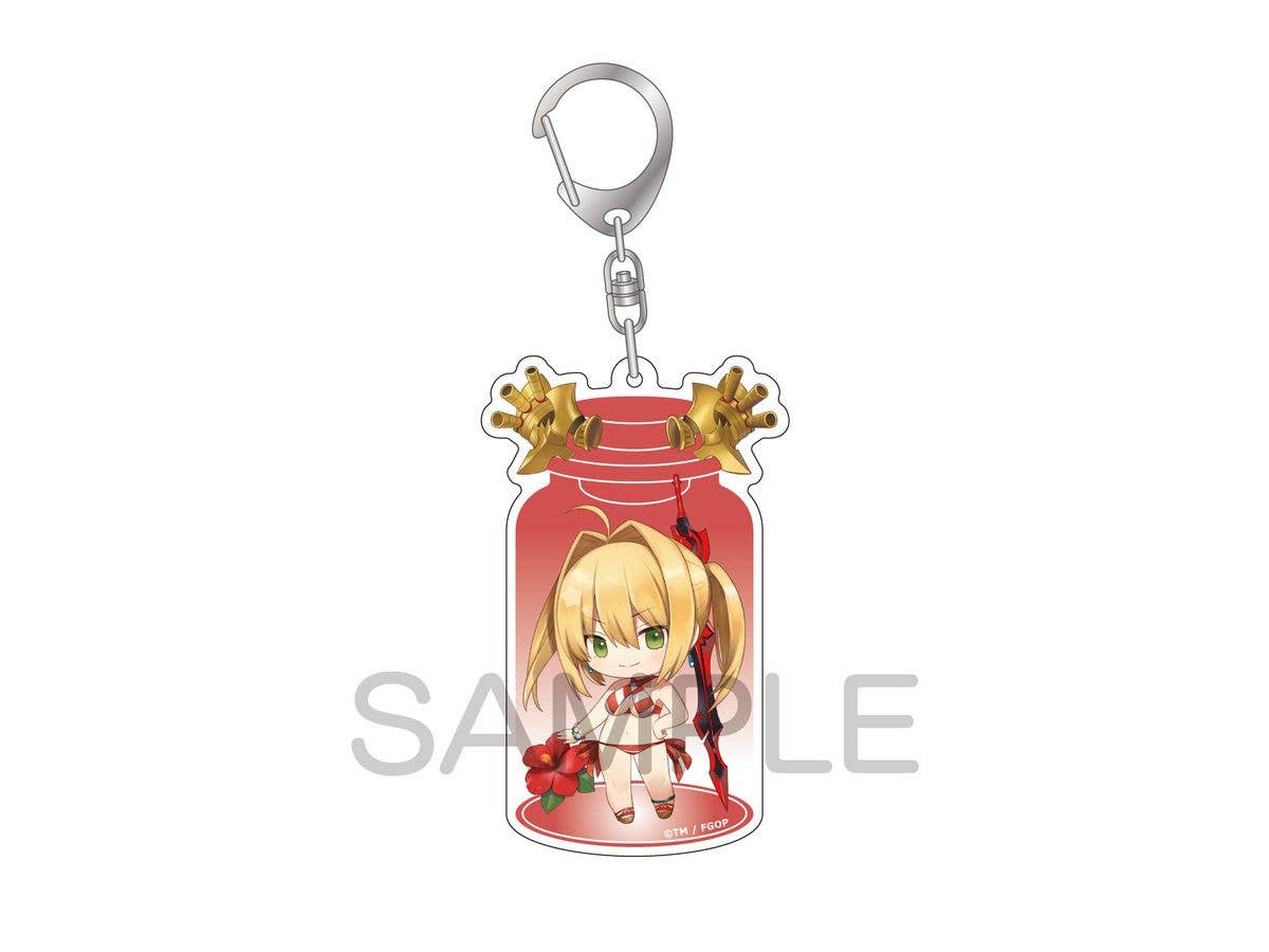 Fate/Grand Order: Charatoria Acrylic Keychain - Caster / Nero Claudius