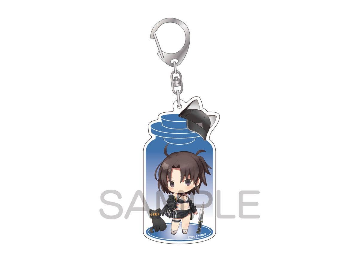 Fate/Grand Order: Charatoria Acrylic Keychain - Moon Cancer / Ryougi Shiki
