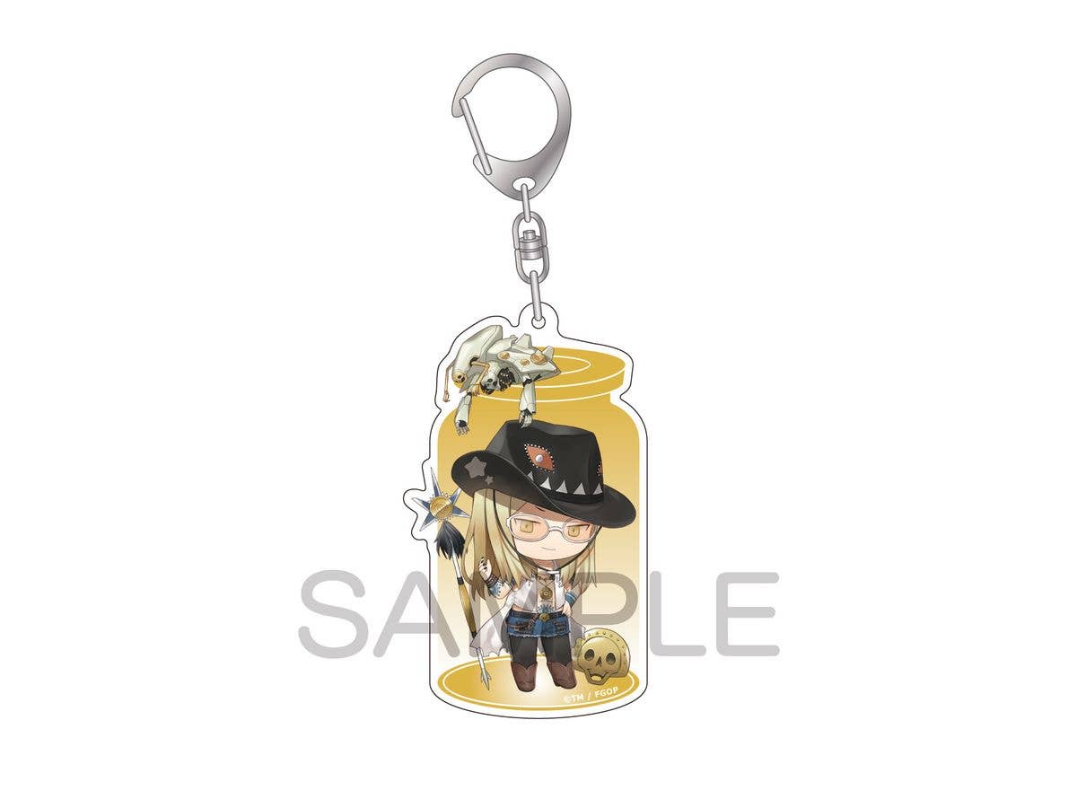 Fate/Grand Order: Charatoria Acrylic Keychain - Assassin / Tezcatlipoca [Wild Gunman]