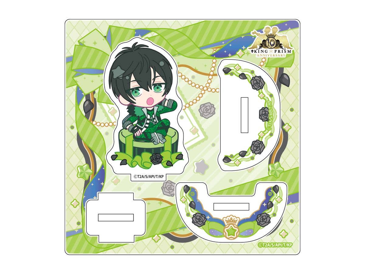 KING OF PRISM: Charappin Swaying Acrylic Stand - Taiga Kougami