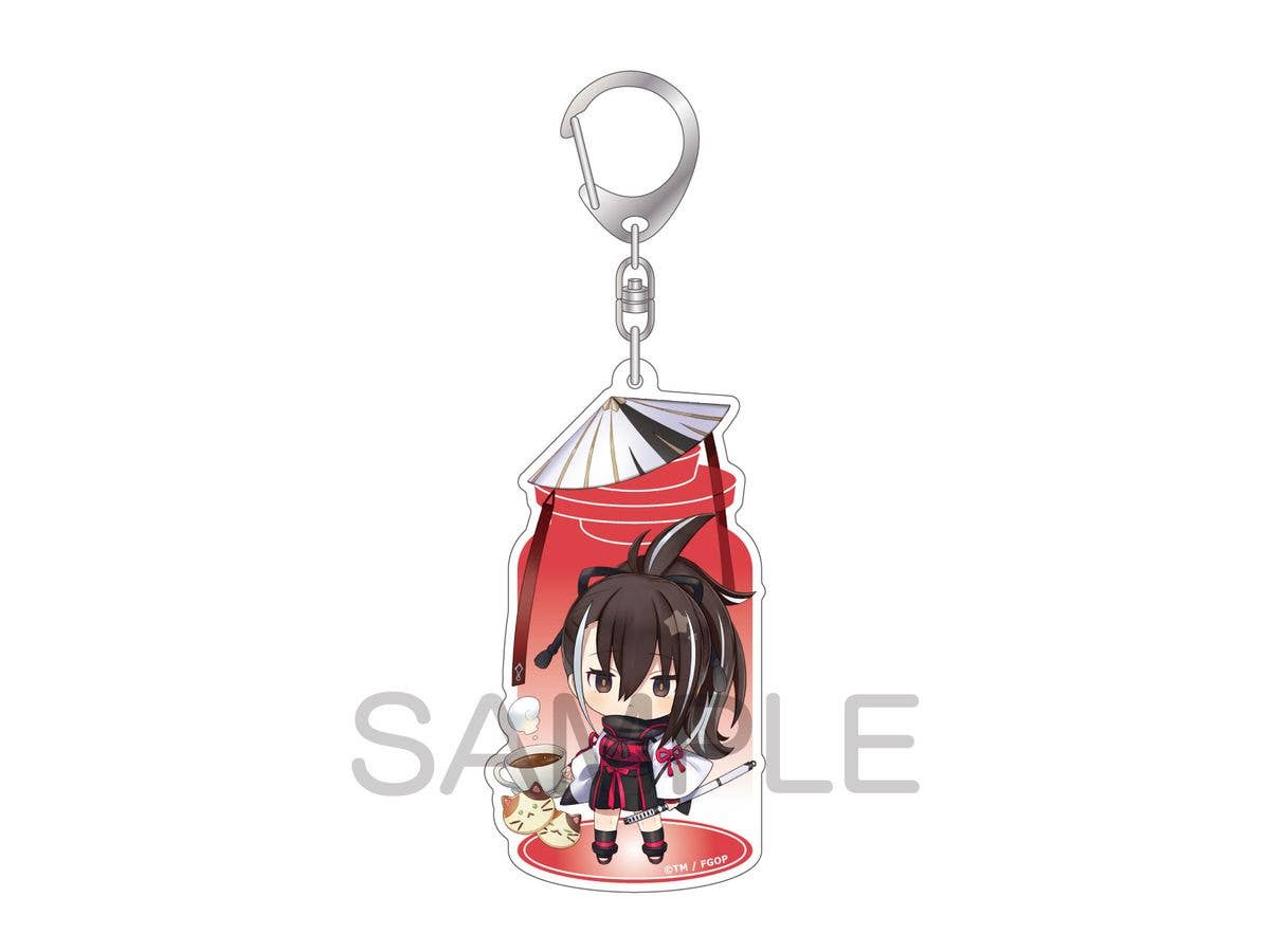 Fate/Grand Order: Charatoria Acrylic Keychain - Assassin / Kawakami Gensai