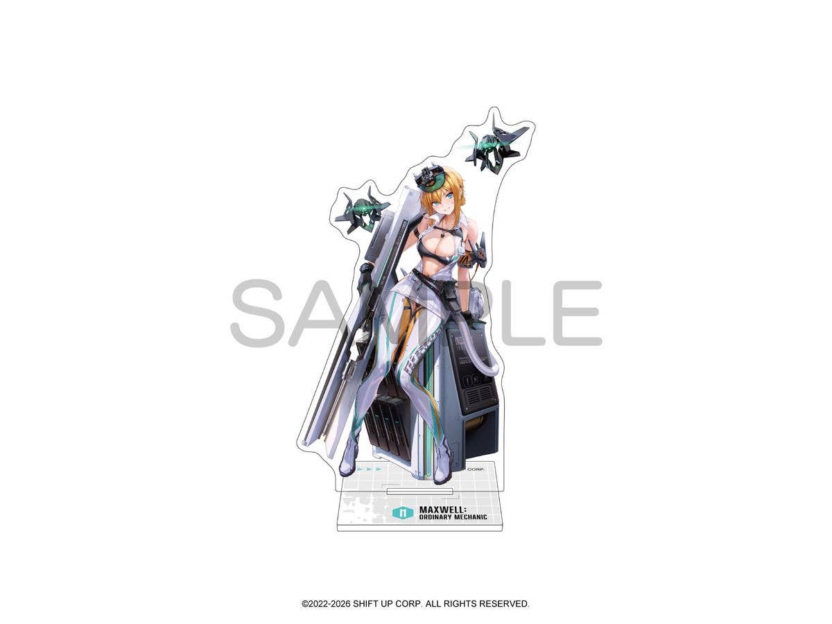 Goddess Of Victory: Nikke Acrylic Stand Maxwell: Ordinary Mechanic