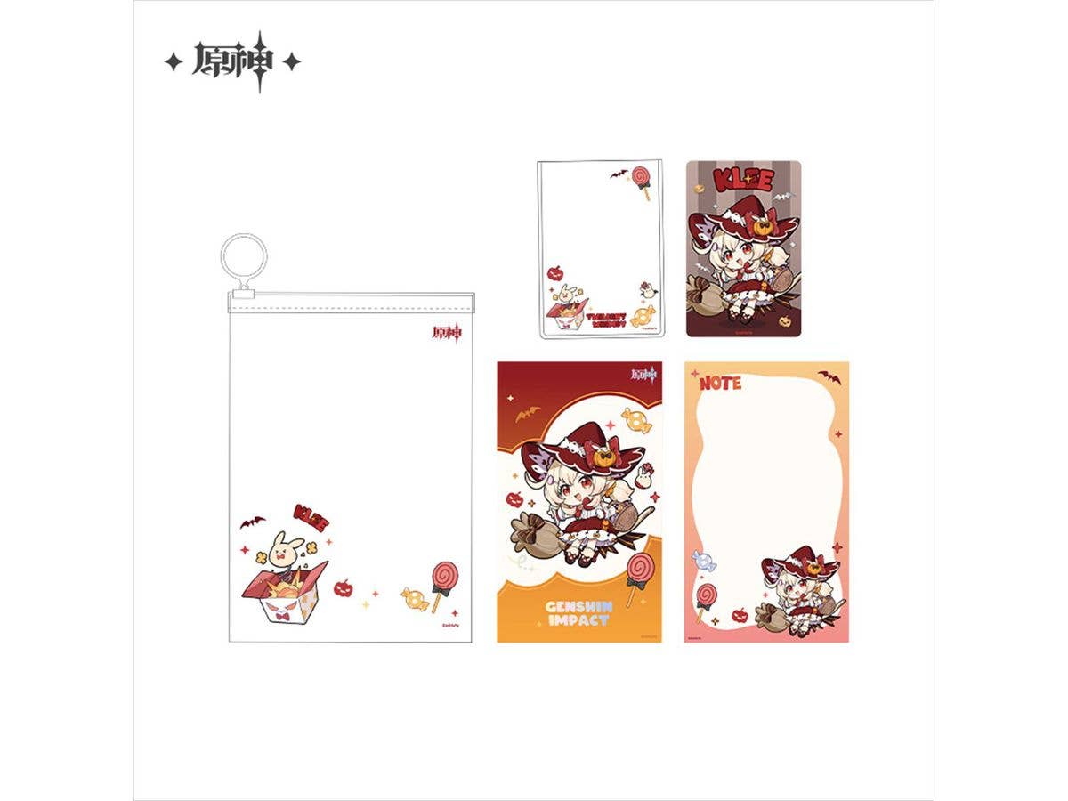 Genshin Impact: Night Fantasy Series Stationery Set (Clay)