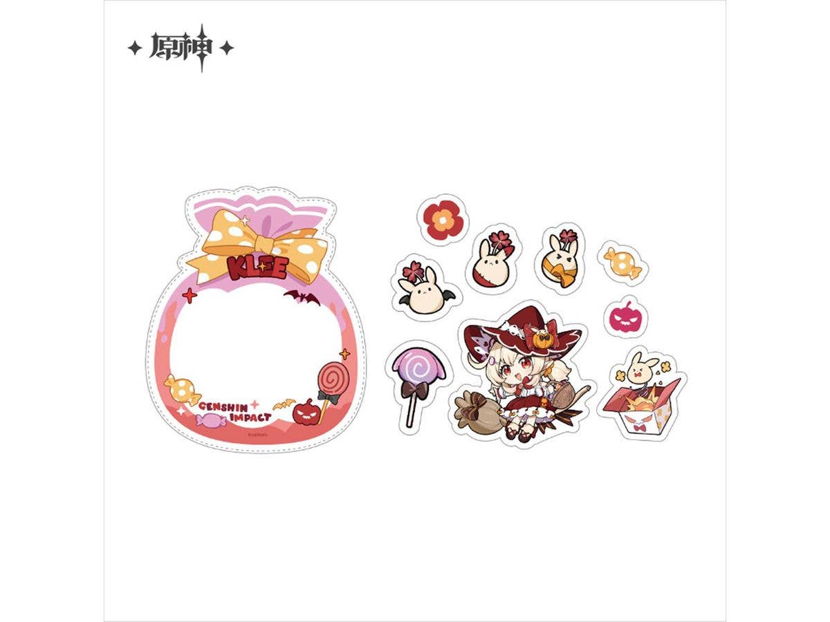Genshin Impact: Night Fantasy Series Sticker Set (Clay)
