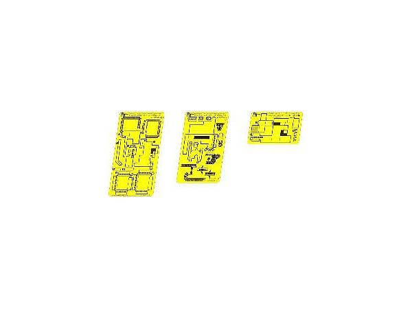 USN Aircraft Carrier Kitty Hawk Bridge Upgrade Set (for Trumpeter)