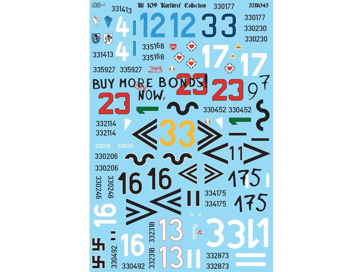 Bf109 'Kurfurst' Collection
