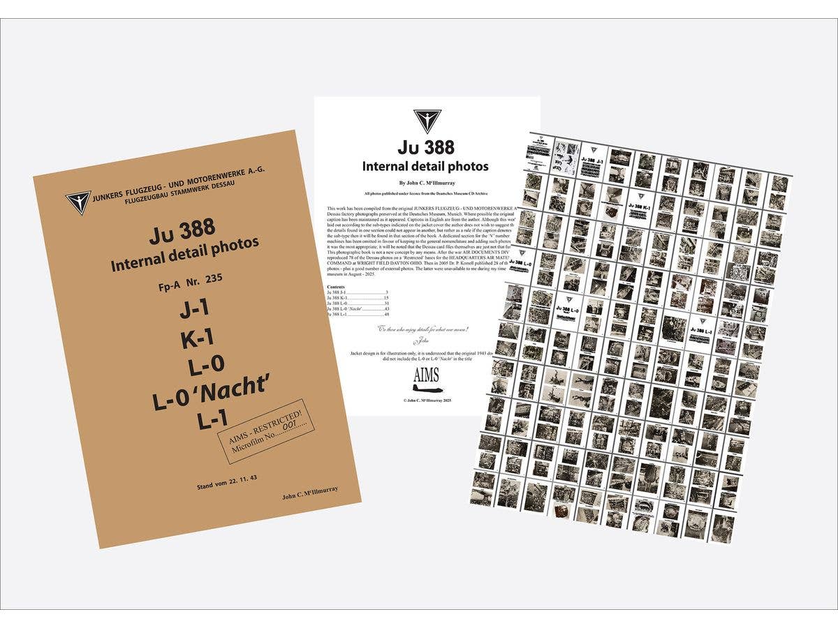 Ju388 Internal Detail Photos