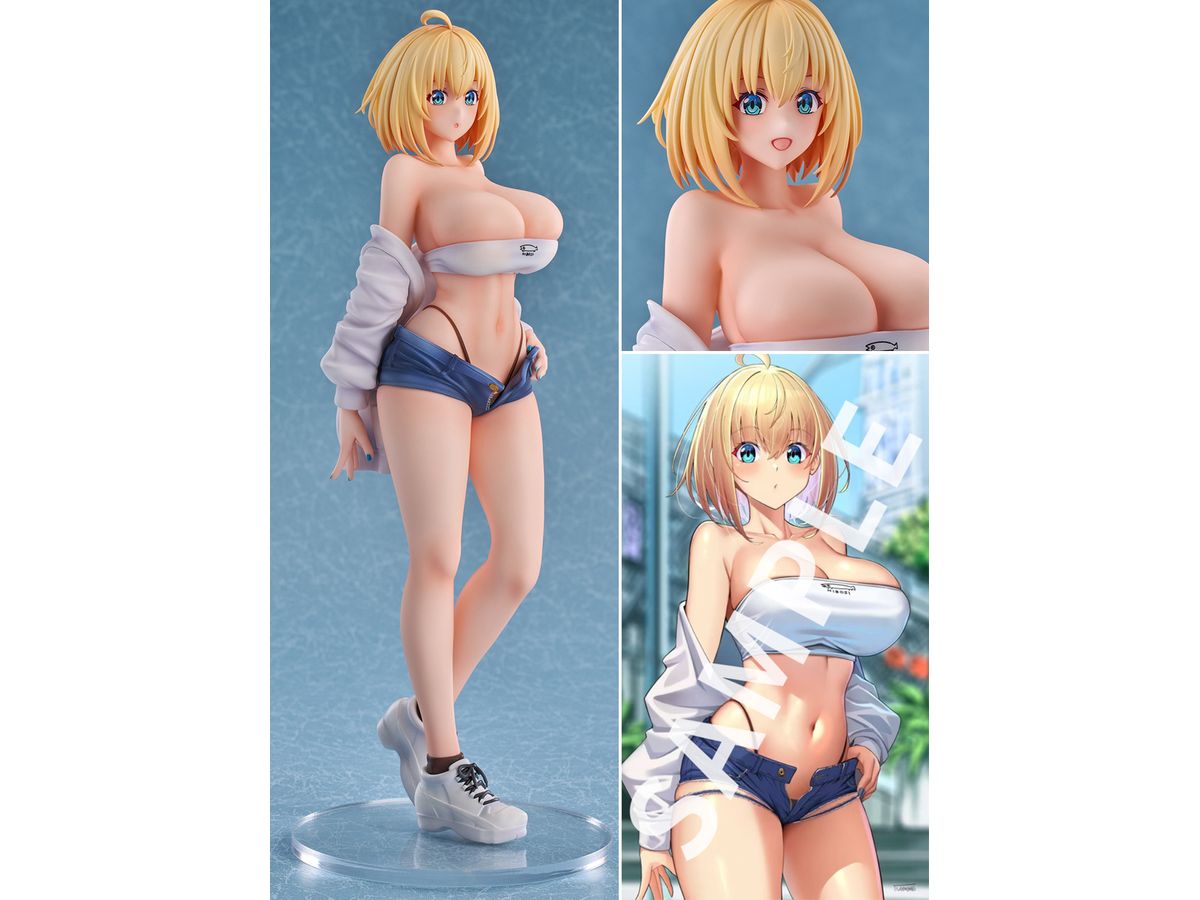 Sophia F. Shirring Tube Top Ver. Illustration by Nadare Takamine Bonus Edition