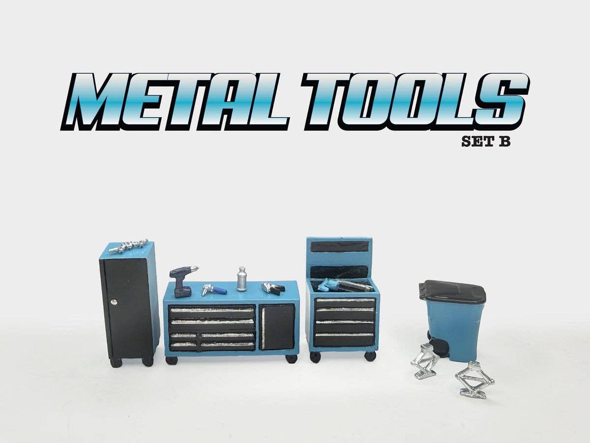 METAL TOOLS (BLUE) - SET B