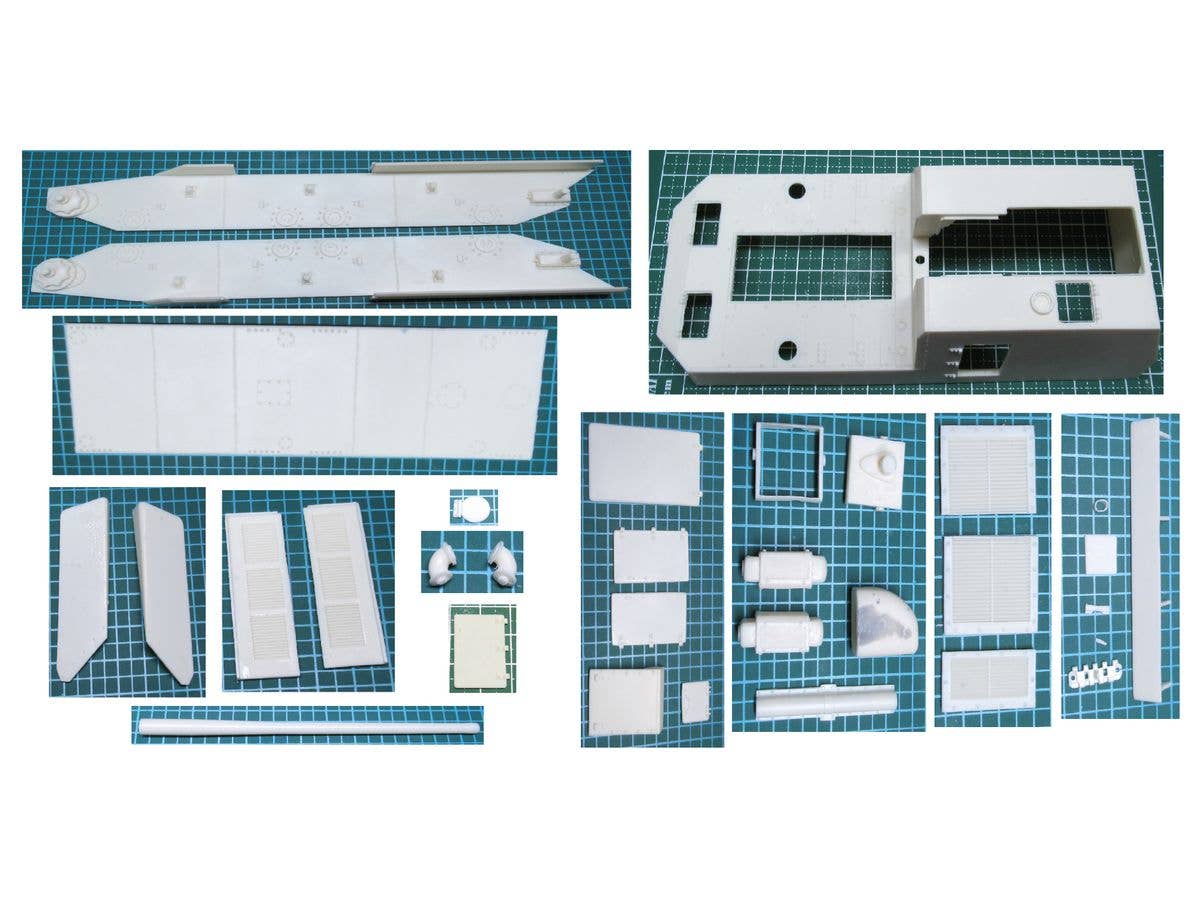 Prototype Type 5 Gun Tank HO-RI I Inclination Body Conversion Kit