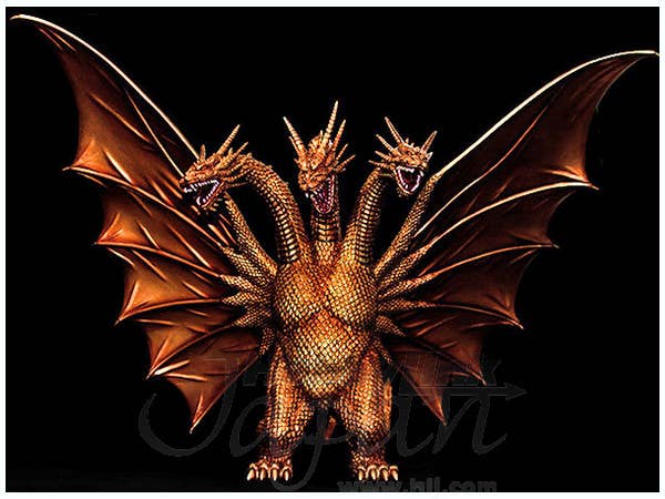 King Ghidorah 1991 Completed Polystone