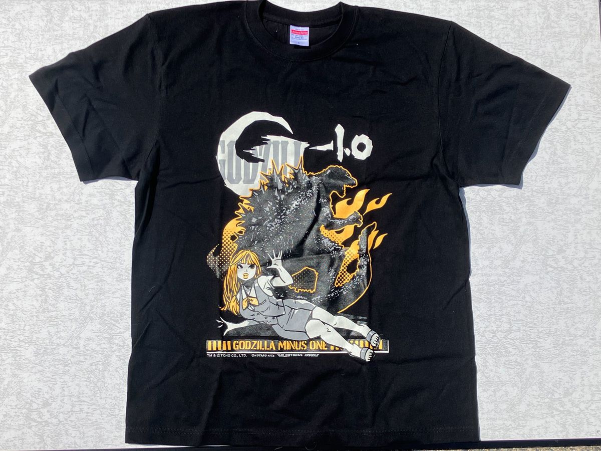 Toho Kaiju T-shirt Collection Godzilla 1.0 Black XL