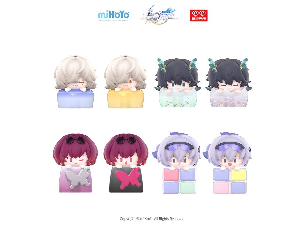 Honkai: Star Rail: Fingertip Keycap Series Vol.1 1Box 8pcs
